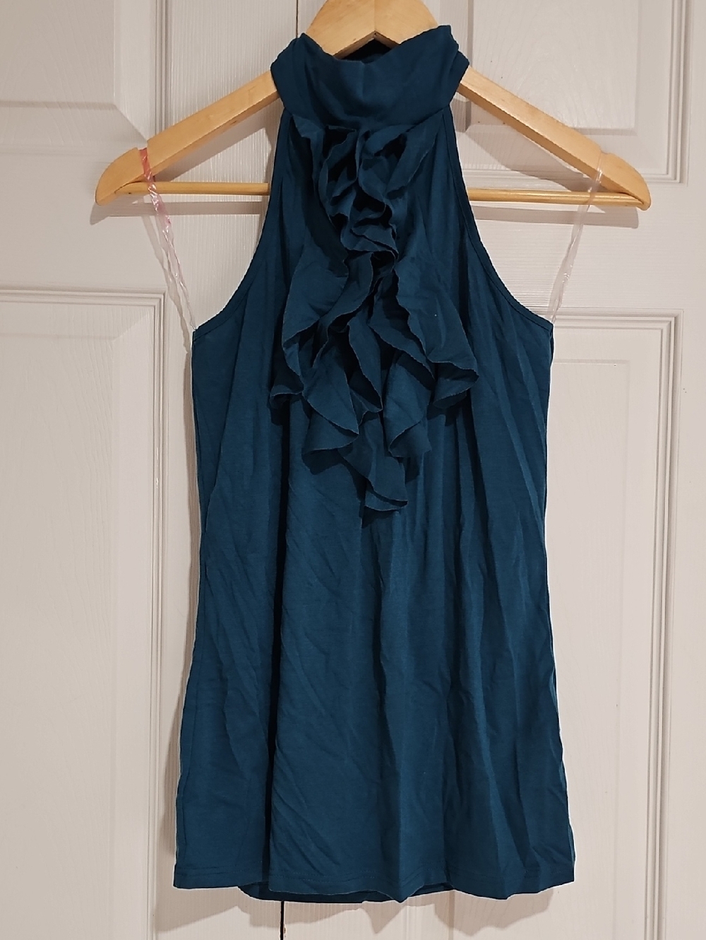 💙 Studio Y Ruffle Neck Halter Top | NWT 💙